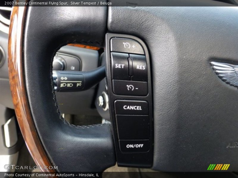 Controls of 2007 Continental Flying Spur 