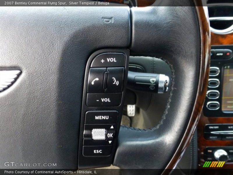 Controls of 2007 Continental Flying Spur 