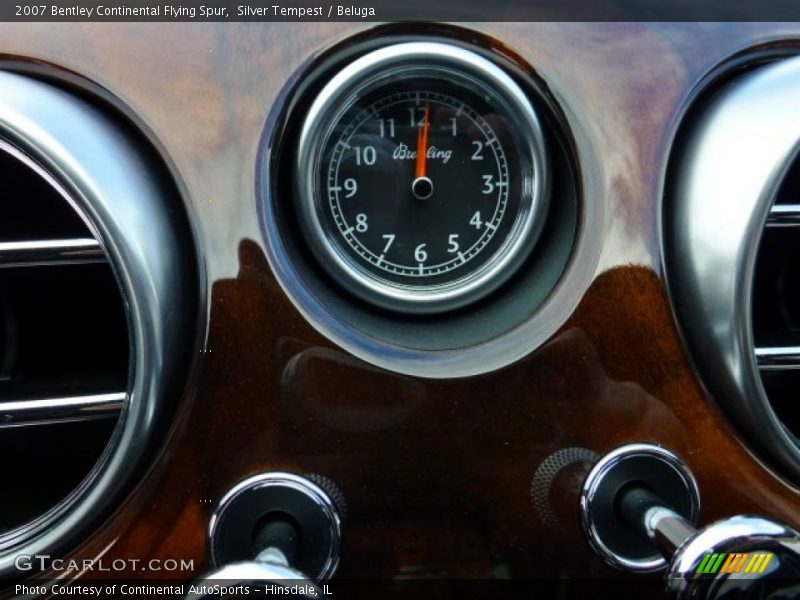 Bretling Clock - 2007 Bentley Continental Flying Spur 