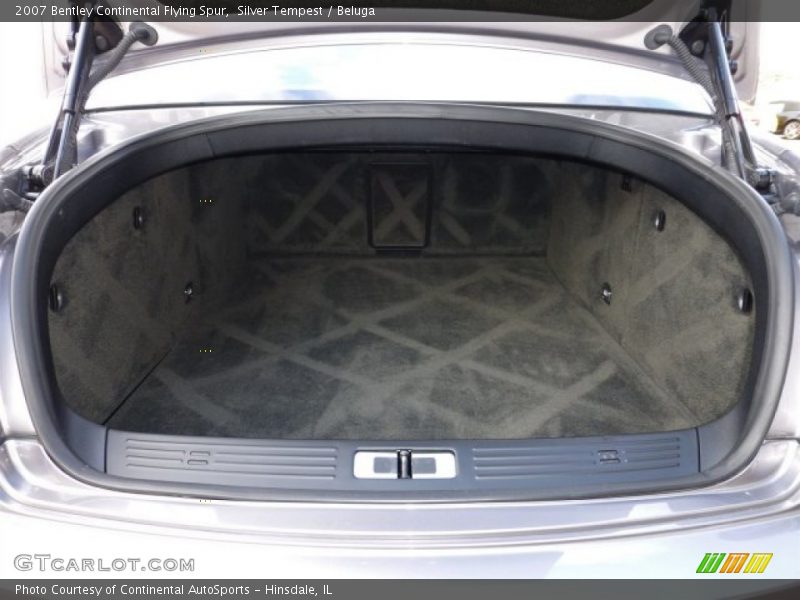  2007 Continental Flying Spur  Trunk