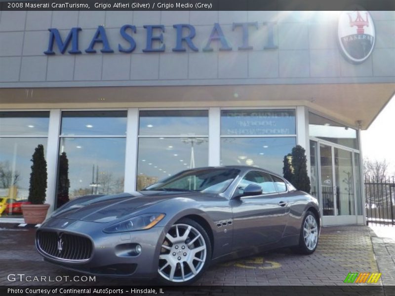 Grigio Alfieri (Silver) / Grigio Medio (Grey) 2008 Maserati GranTurismo
