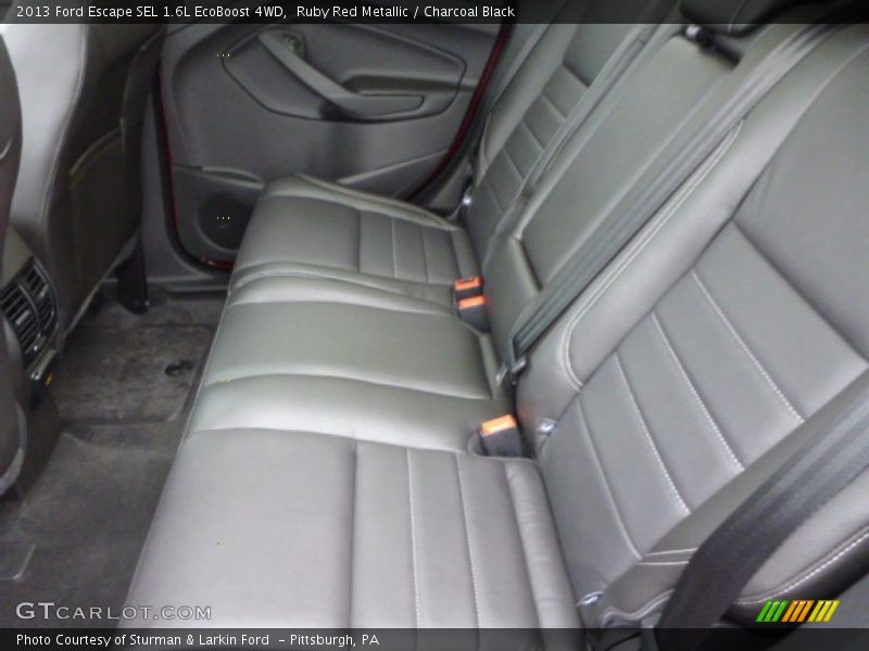 Ruby Red Metallic / Charcoal Black 2013 Ford Escape SEL 1.6L EcoBoost 4WD