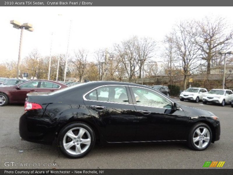 Crystal Black Pearl / Ebony 2010 Acura TSX Sedan