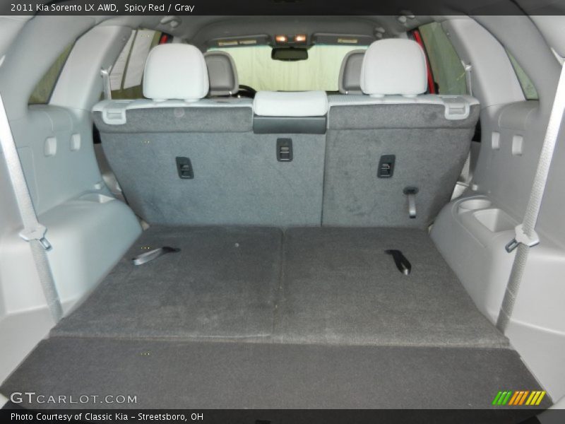 Spicy Red / Gray 2011 Kia Sorento LX AWD