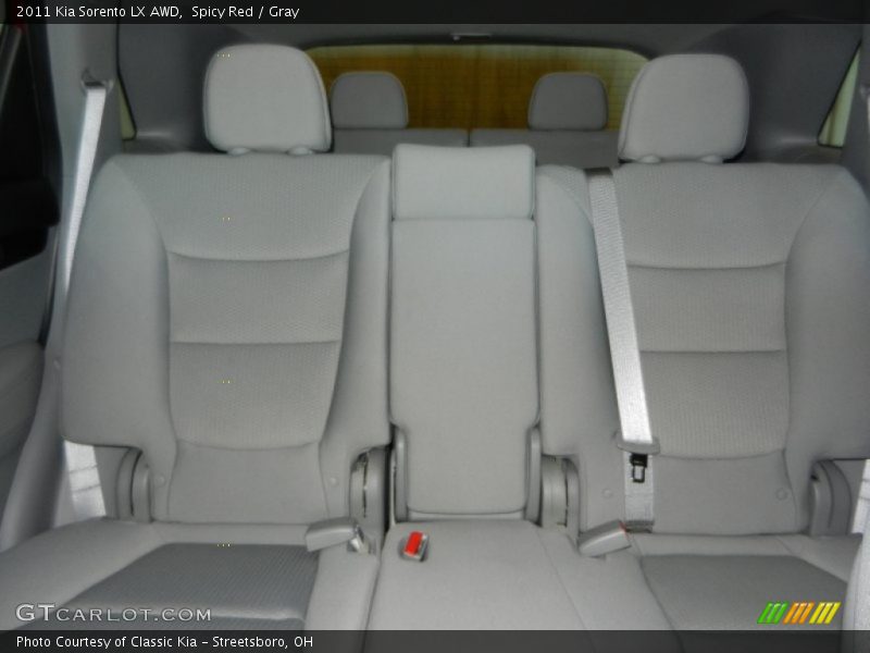 Spicy Red / Gray 2011 Kia Sorento LX AWD