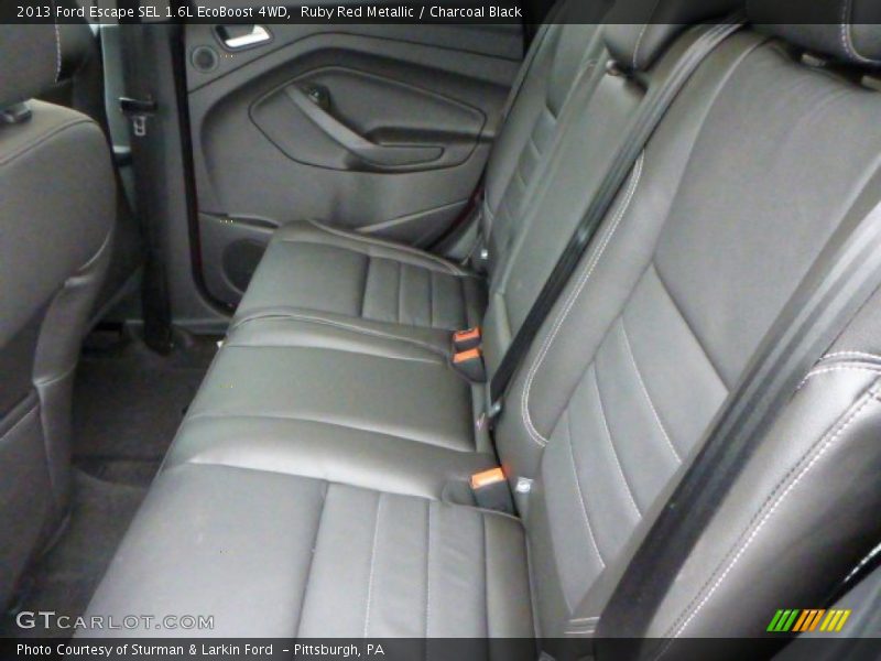 Ruby Red Metallic / Charcoal Black 2013 Ford Escape SEL 1.6L EcoBoost 4WD