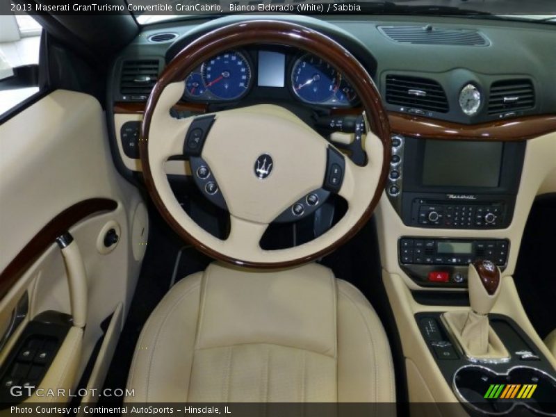 Dashboard of 2013 GranTurismo Convertible GranCabrio