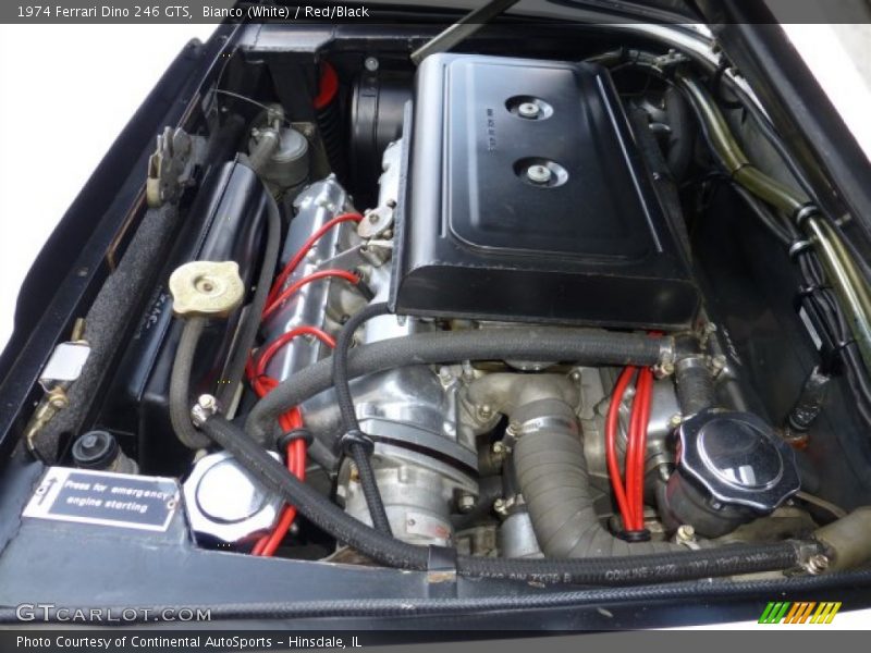 1974 Dino 246 GTS Engine - 2.4 Liter DOHC 12-Valve V6