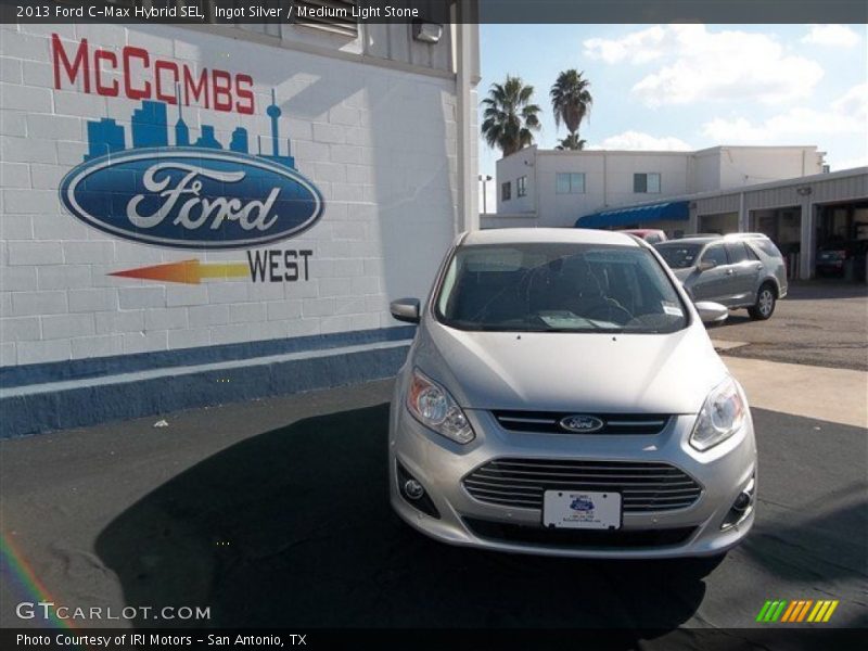 Ingot Silver / Medium Light Stone 2013 Ford C-Max Hybrid SEL