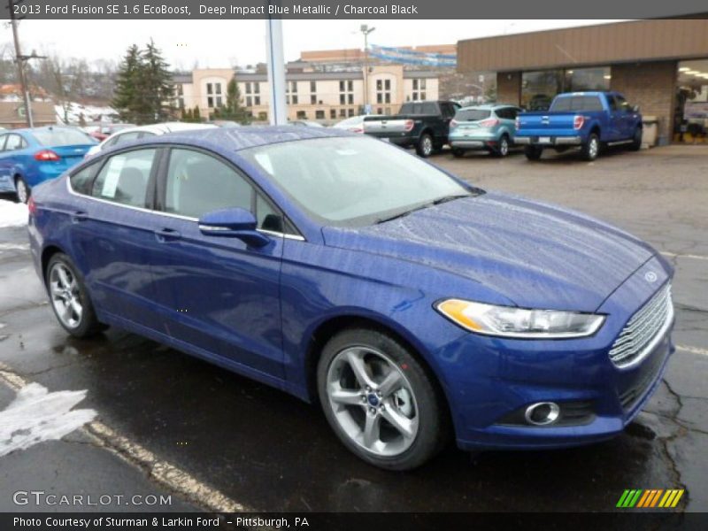 Front 3/4 View of 2013 Fusion SE 1.6 EcoBoost