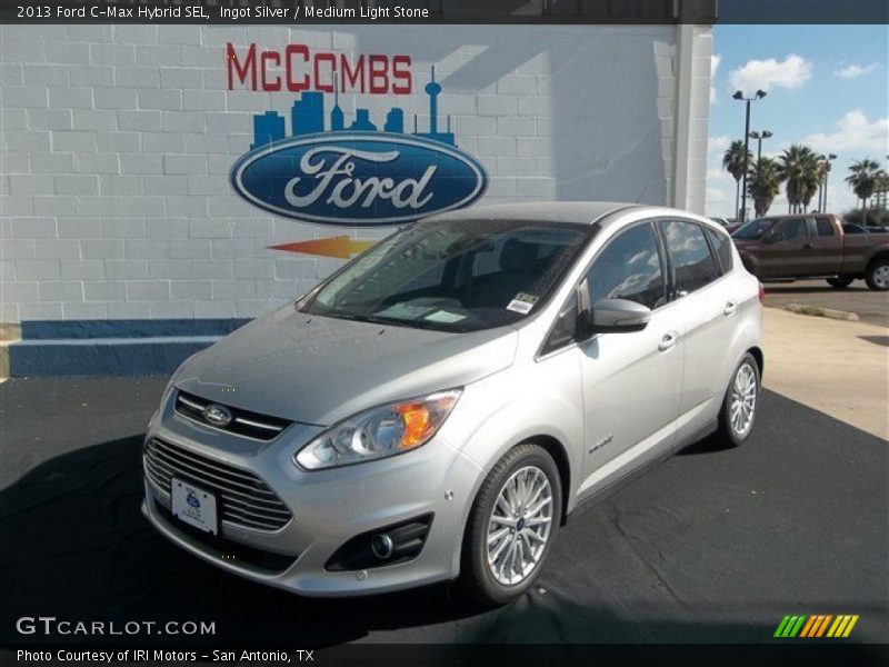 Ingot Silver / Medium Light Stone 2013 Ford C-Max Hybrid SEL