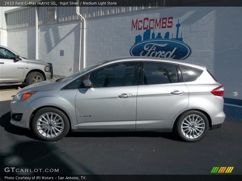 Ingot Silver / Medium Light Stone 2013 Ford C-Max Hybrid SEL