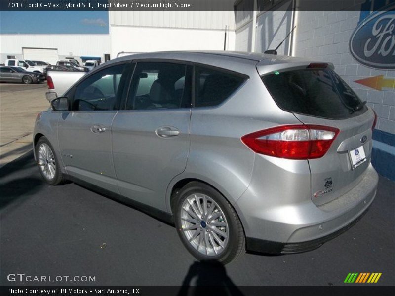 Ingot Silver / Medium Light Stone 2013 Ford C-Max Hybrid SEL