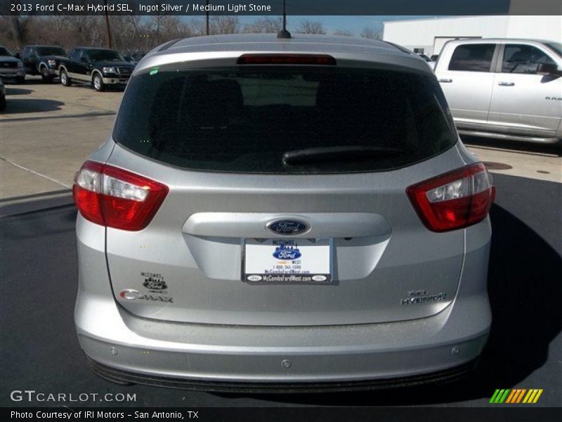 Ingot Silver / Medium Light Stone 2013 Ford C-Max Hybrid SEL