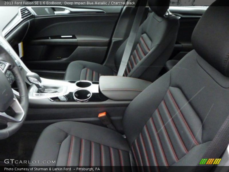  2013 Fusion SE 1.6 EcoBoost Charcoal Black Interior