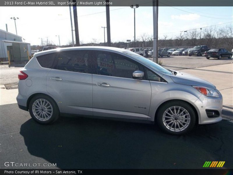 Ingot Silver / Medium Light Stone 2013 Ford C-Max Hybrid SEL