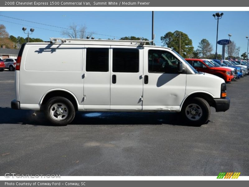 Summit White / Medium Pewter 2008 Chevrolet Express 1500 Commercial Van
