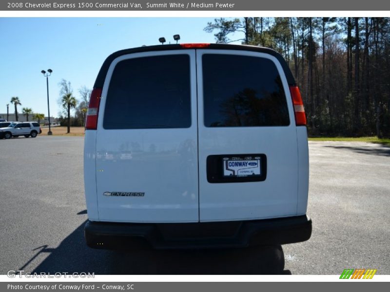 Summit White / Medium Pewter 2008 Chevrolet Express 1500 Commercial Van