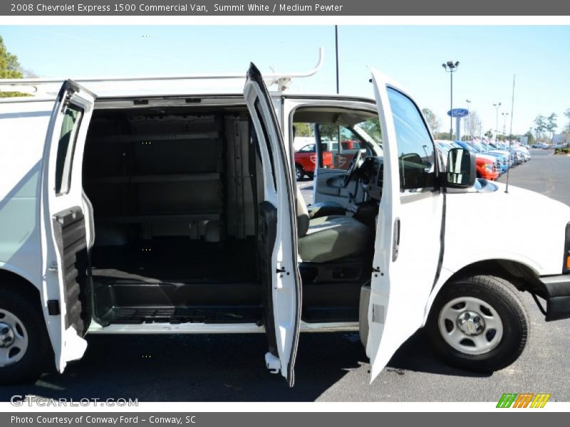 Summit White / Medium Pewter 2008 Chevrolet Express 1500 Commercial Van