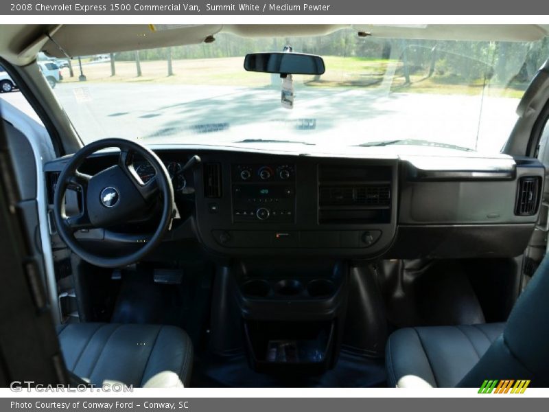 Summit White / Medium Pewter 2008 Chevrolet Express 1500 Commercial Van