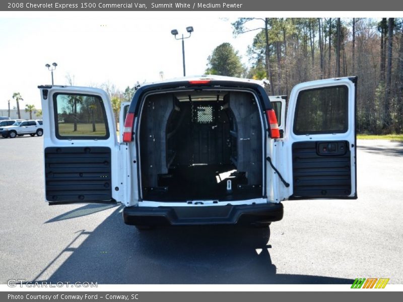 Summit White / Medium Pewter 2008 Chevrolet Express 1500 Commercial Van