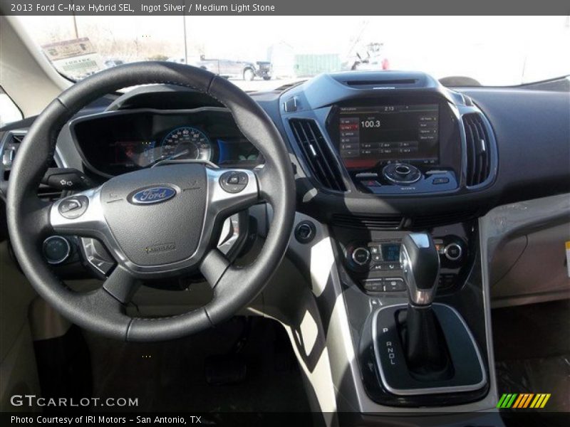 Ingot Silver / Medium Light Stone 2013 Ford C-Max Hybrid SEL