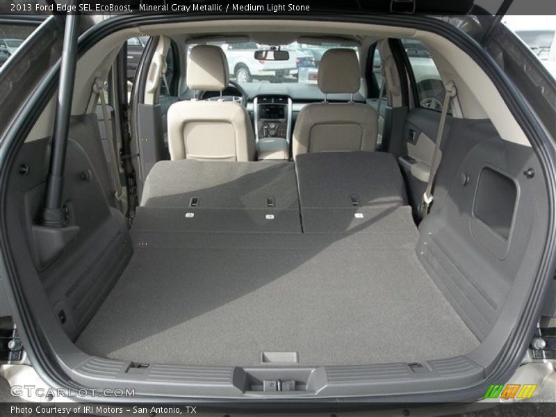 Mineral Gray Metallic / Medium Light Stone 2013 Ford Edge SEL EcoBoost