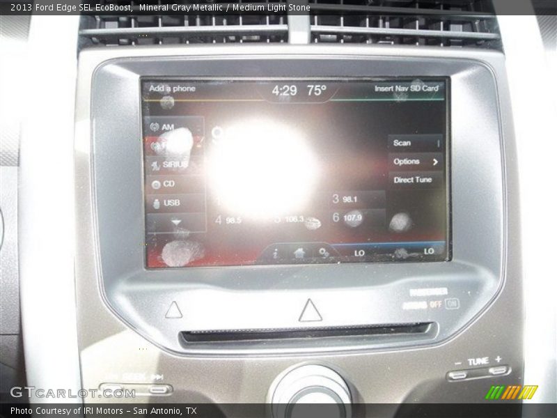 Mineral Gray Metallic / Medium Light Stone 2013 Ford Edge SEL EcoBoost