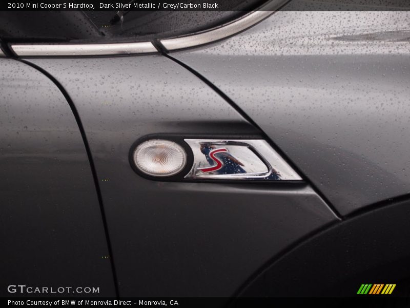 Dark Silver Metallic / Grey/Carbon Black 2010 Mini Cooper S Hardtop