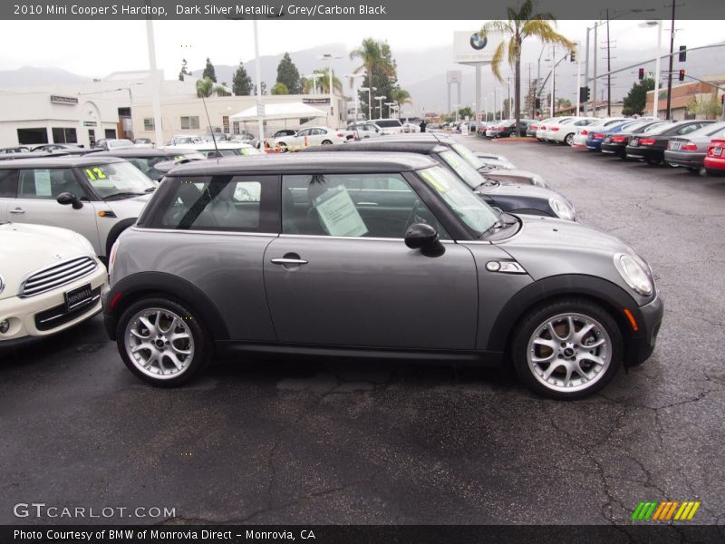 Dark Silver Metallic / Grey/Carbon Black 2010 Mini Cooper S Hardtop