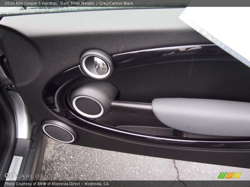 Dark Silver Metallic / Grey/Carbon Black 2010 Mini Cooper S Hardtop