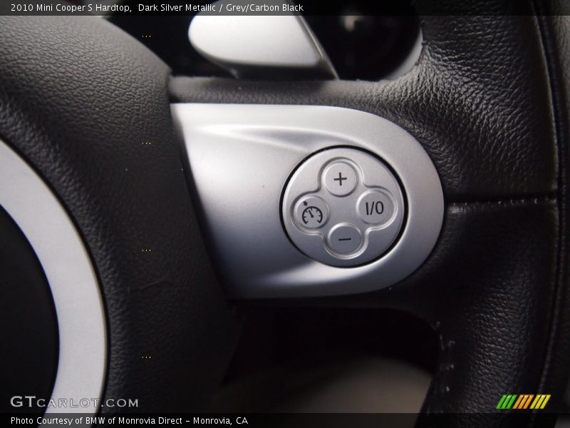 Dark Silver Metallic / Grey/Carbon Black 2010 Mini Cooper S Hardtop