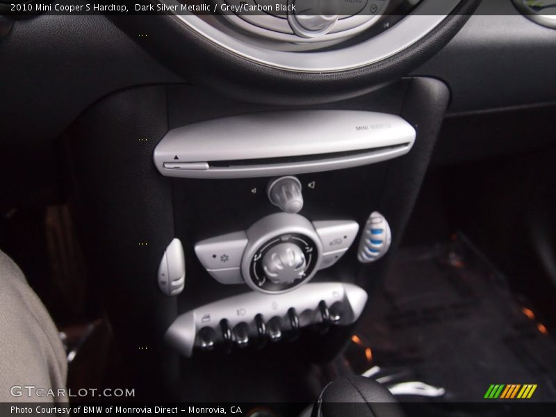 Dark Silver Metallic / Grey/Carbon Black 2010 Mini Cooper S Hardtop