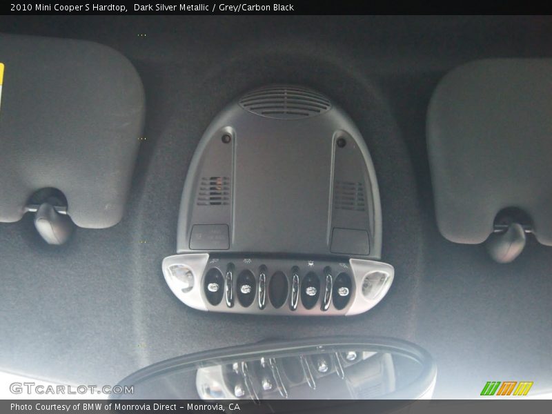 Dark Silver Metallic / Grey/Carbon Black 2010 Mini Cooper S Hardtop
