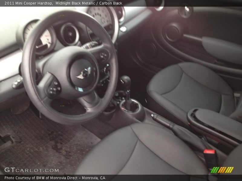 Midnight Black Metallic / Carbon Black 2011 Mini Cooper Hardtop