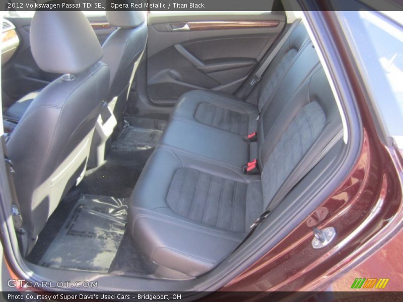 Opera Red Metallic / Titan Black 2012 Volkswagen Passat TDI SEL