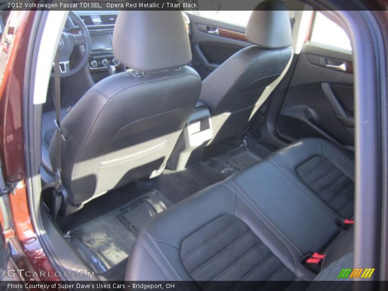 Opera Red Metallic / Titan Black 2012 Volkswagen Passat TDI SEL