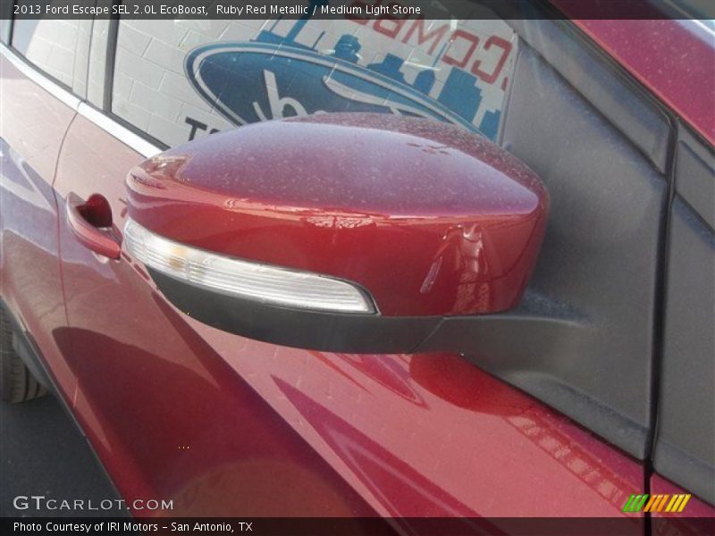 Ruby Red Metallic / Medium Light Stone 2013 Ford Escape SEL 2.0L EcoBoost