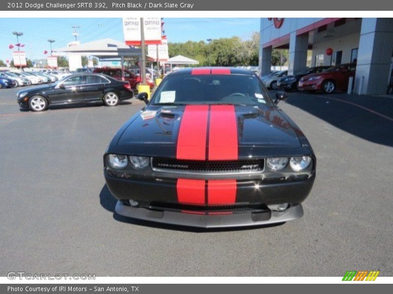 Pitch Black / Dark Slate Gray 2012 Dodge Challenger SRT8 392