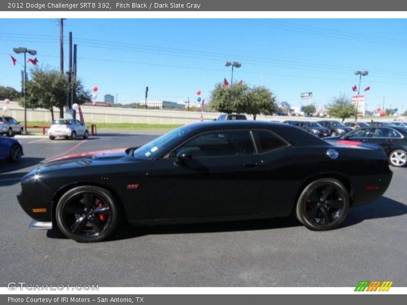 Pitch Black / Dark Slate Gray 2012 Dodge Challenger SRT8 392