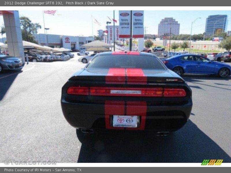 Pitch Black / Dark Slate Gray 2012 Dodge Challenger SRT8 392