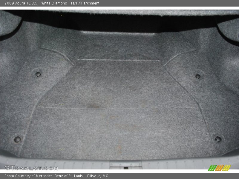 White Diamond Pearl / Parchment 2009 Acura TL 3.5