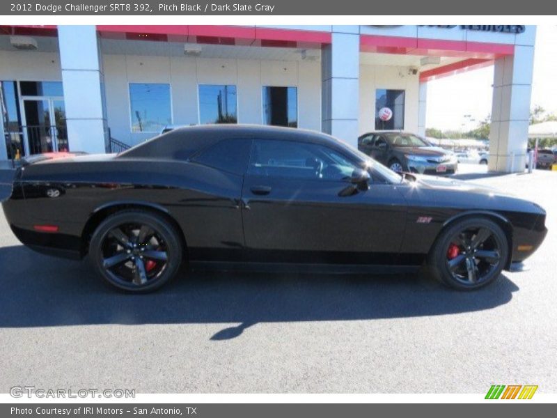 Pitch Black / Dark Slate Gray 2012 Dodge Challenger SRT8 392