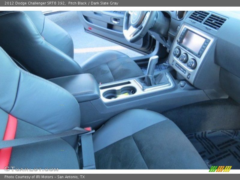 Pitch Black / Dark Slate Gray 2012 Dodge Challenger SRT8 392