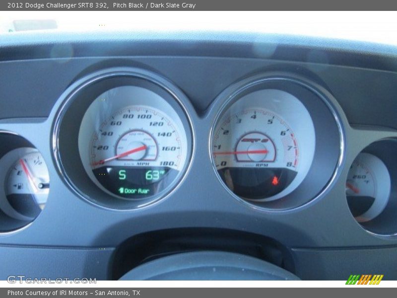 Pitch Black / Dark Slate Gray 2012 Dodge Challenger SRT8 392