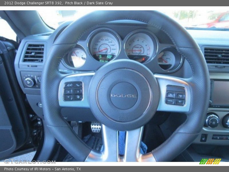 Pitch Black / Dark Slate Gray 2012 Dodge Challenger SRT8 392
