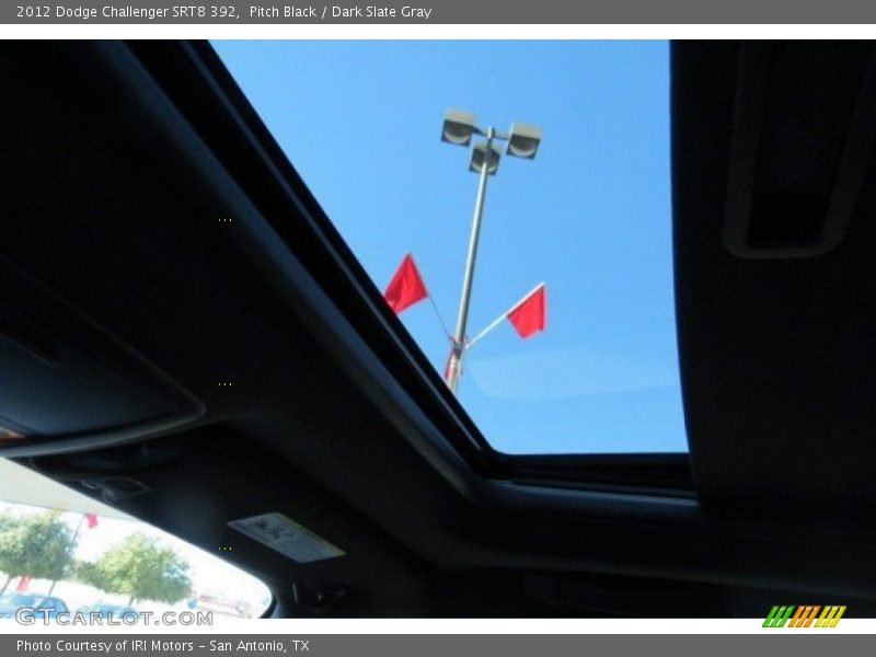 Pitch Black / Dark Slate Gray 2012 Dodge Challenger SRT8 392