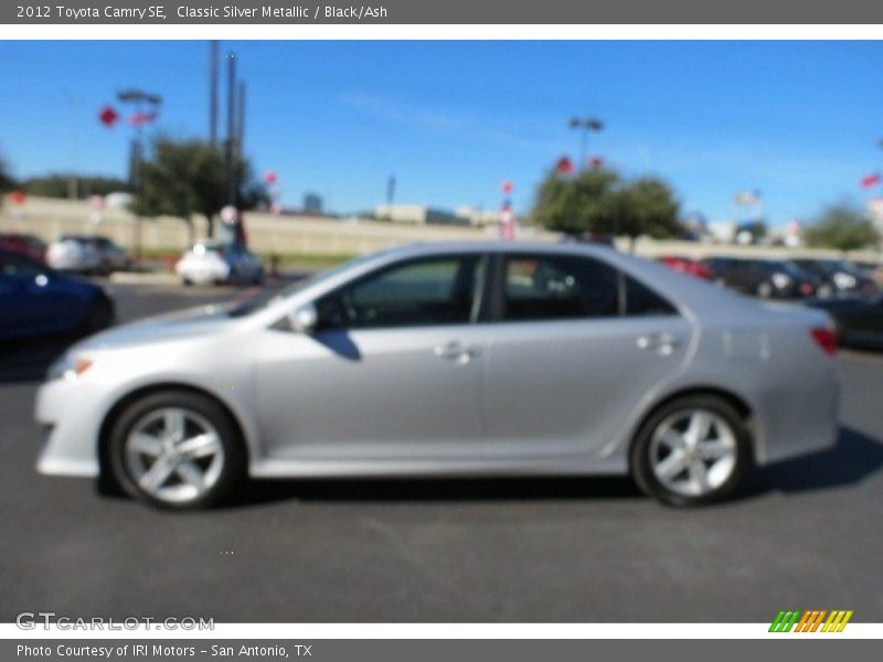 Classic Silver Metallic / Black/Ash 2012 Toyota Camry SE