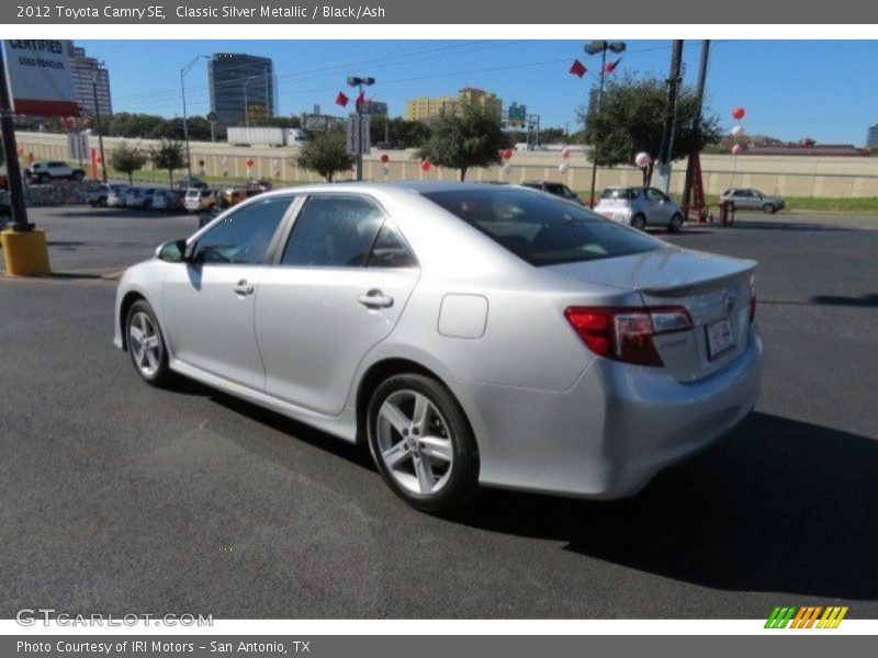 Classic Silver Metallic / Black/Ash 2012 Toyota Camry SE