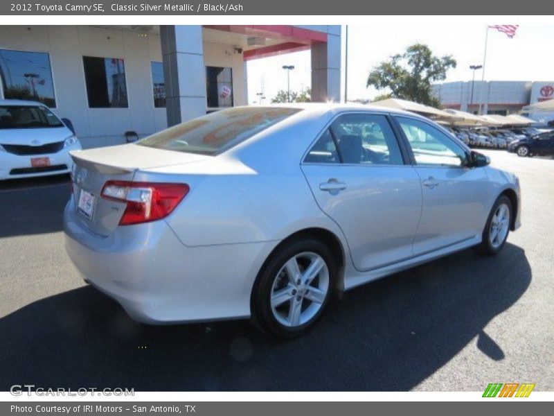 Classic Silver Metallic / Black/Ash 2012 Toyota Camry SE